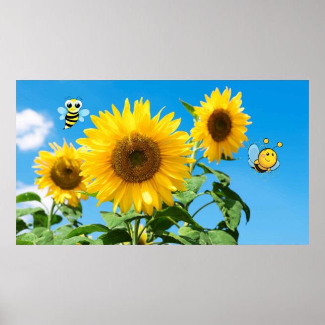 Bee Happy. Poster (Vorne)