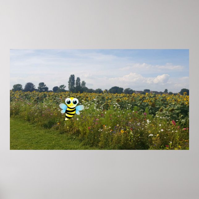 Bee Happy. Poster (Vorne)