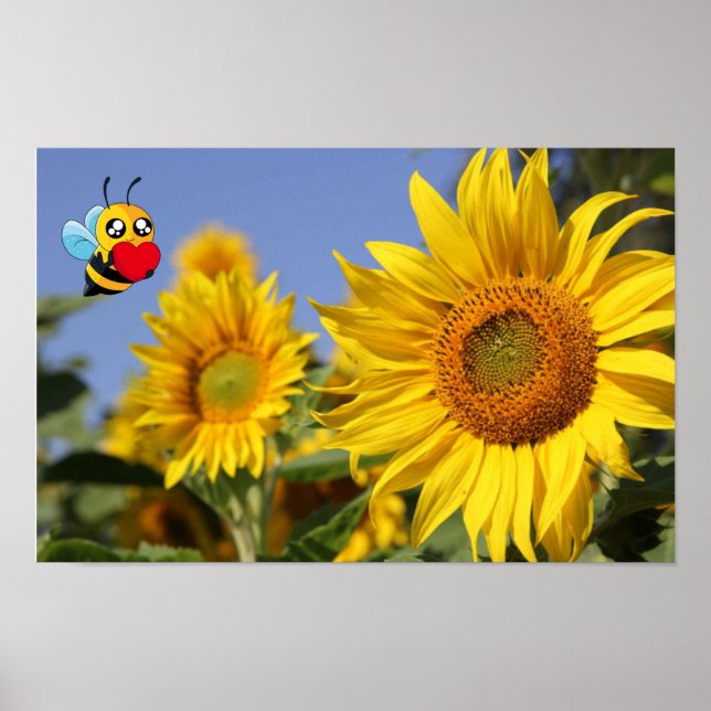 Bee Happy. Poster (Vorne)