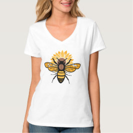 Bee Happy Sonnenblume T-Shirt