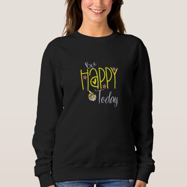 Bee Happy Sweatshirt (Vorderseite)