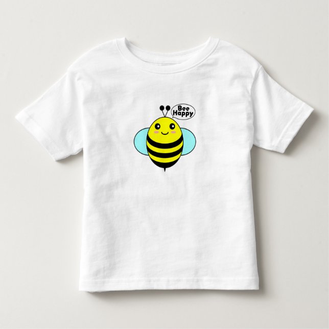 Bee Happy T - Shirt (Vorderseite)