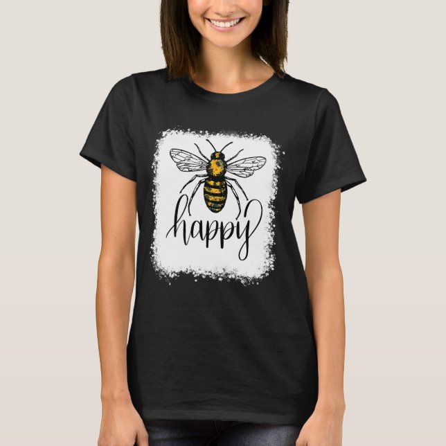 Bee Happy T-Shirt (Vorderseite)