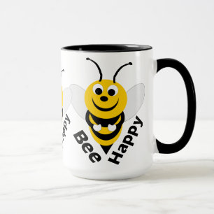 Bee Happy Tasse