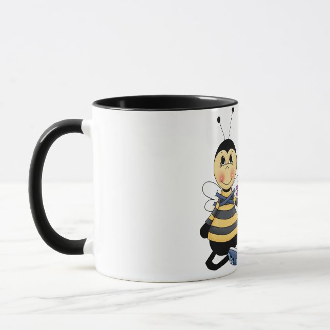Bee Happy Tasse (Links)
