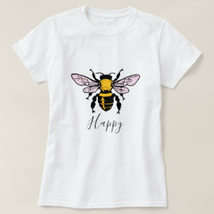 Bee Happy Women's T - Shirt