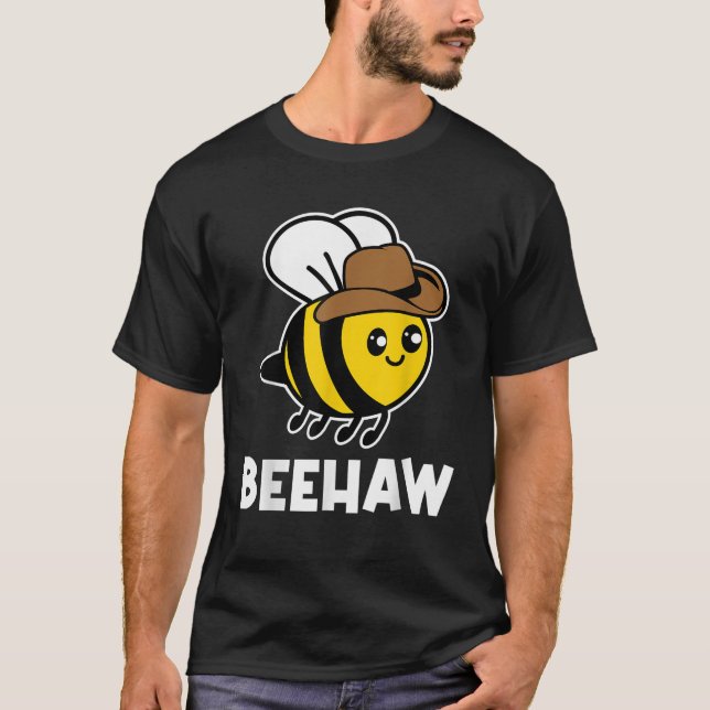 Bee Haw Funnys Pun Country Cute Cowboy Bee Women  T-Shirt (Vorderseite)