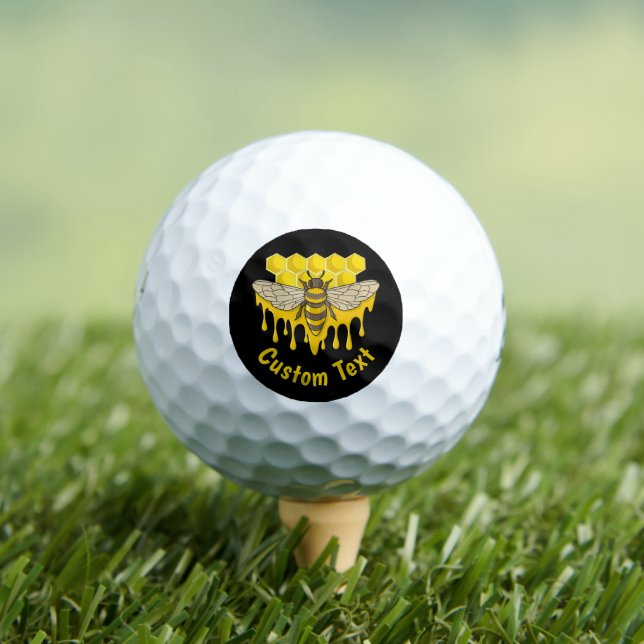 Bee Hive Honey Golf Balls Golfball (Insitu T-Shirt)