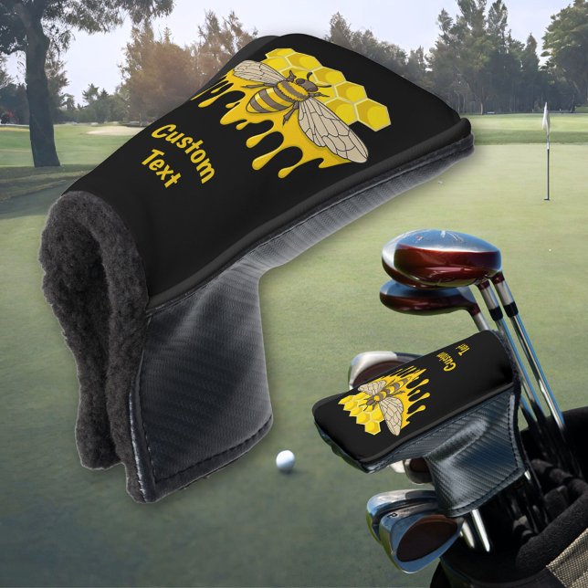 Bee Hive Honey Golf Head Cover Headcover (Von Creator hochgeladen)