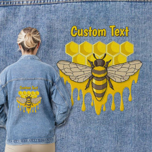 Bee Hive Honey Jeansjacke