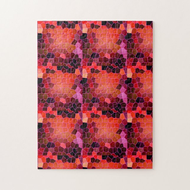 Bee Hive Red Puzzle (Vertikal)