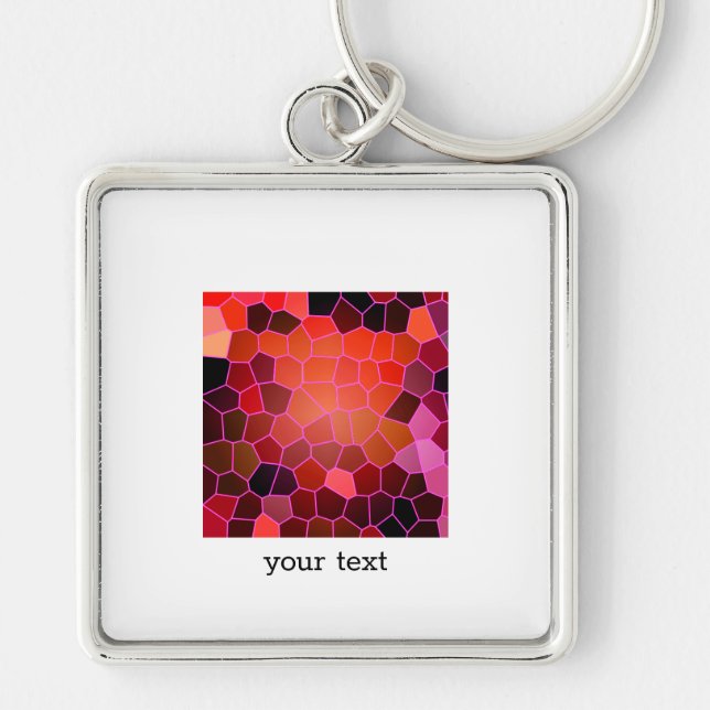 Bee Hive Red Schlüsselanhänger (Vorne)