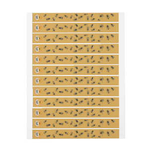 Bee Hive Tamper-proof Security Siegel Satin Gold