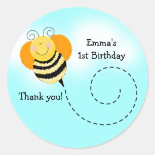BEE HOP ROUND Hummeln Günstige Sticker