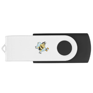 Bee Ice Hockey Eishockey-Stab USB Stick