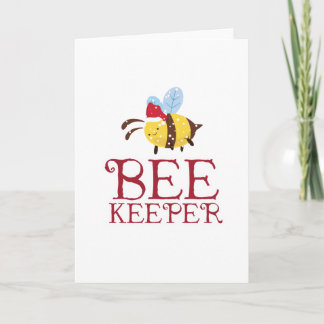 Bee Keeper Christmas Edition Feiertagskarte