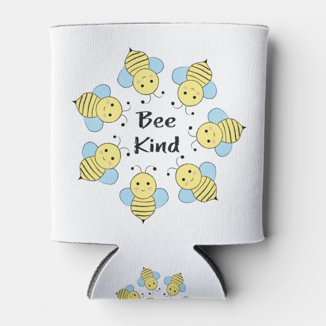 Bee Kind Bees Dosenkühler (Vorderseite)