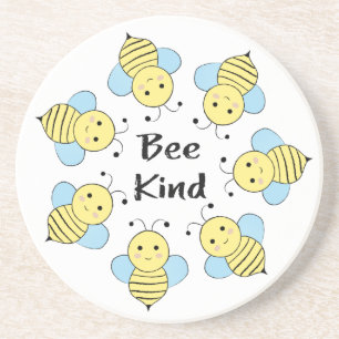 Bee Kind Bees Getränkeuntersetzer