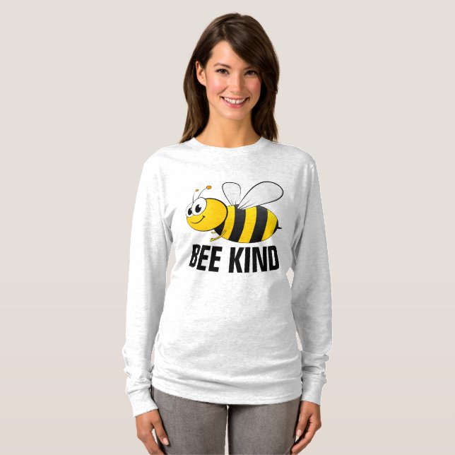 BEE KIND, BUMBLE BEE T - Shirt (Vorne ganz)