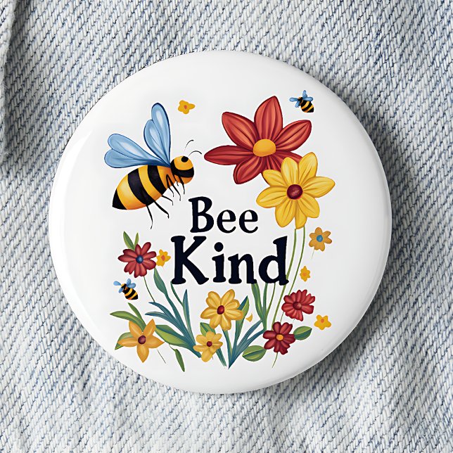 Bee Kind Button (Von Creator hochgeladen)