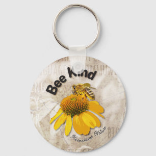 Bee Kind - Harmonious Nature Schlüsselanhänger