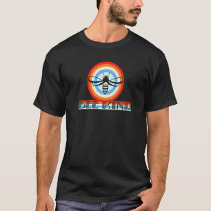 Bee Kind Honey Beehive Honeycomb Stingless Bee T-Shirt