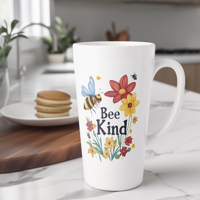 Bee Kind Milchtasse (Von Creator hochgeladen)