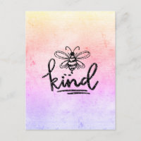 Bee Kind Rainbow Ombre