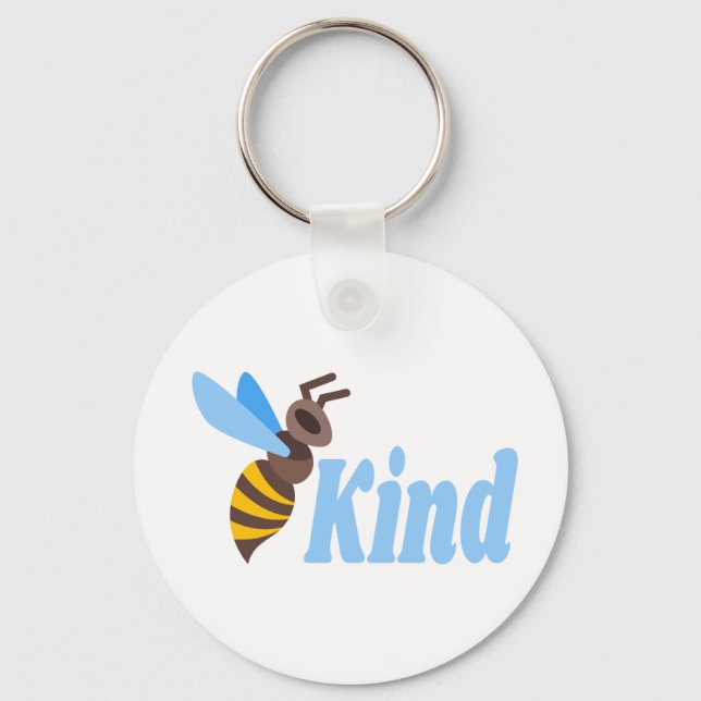 Bee Kind Schlüsselanhänger (Vorderseite)