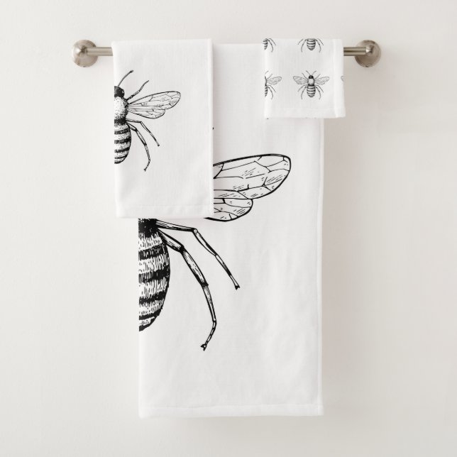 Bee Lover Badhandtuch Set (Insitu)