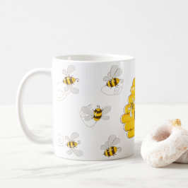 Bee Lover's Delight: Die Natur mit unseren Bienen  Kaffeetasse