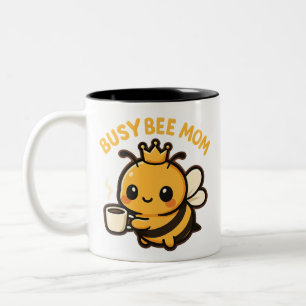 Bee-Mama-Kaffeebar Zweifarbige Tasse