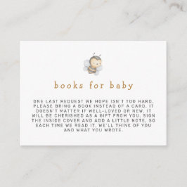 Bee Mama to Bee Books for Baby Enclosure Card Begleitkarte
