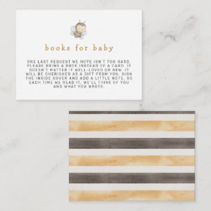 Bee Mama to Bee Books for Baby Enclosure Card Begleitkarte