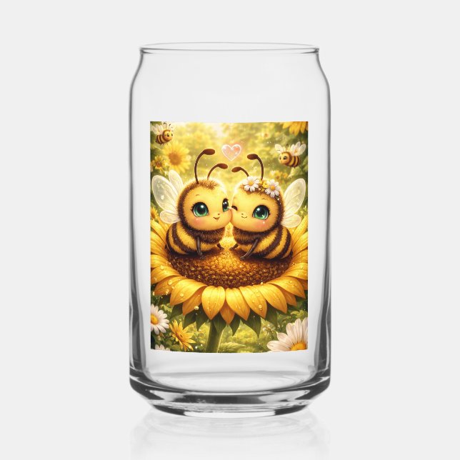 BEE Meine Sonnenblume Dosenglas (Rückseite)