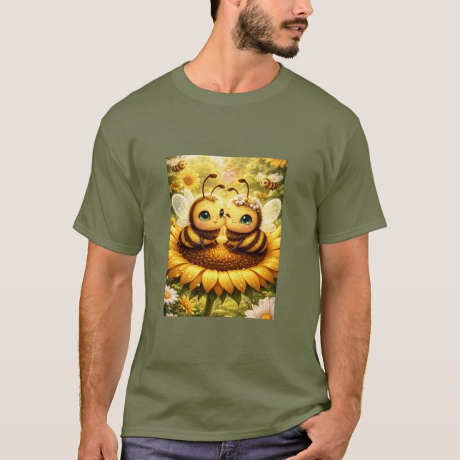 BEE Meine Sonnenblume T-Shirt (Vorderseite)