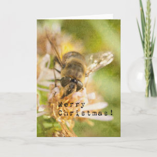 Bee Merry 2, Honey Bee Christmas Feiertagskarte