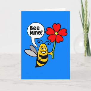 Bee Mine Feiertagskarte