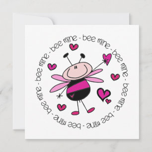 Bee Mine Valentine Feiertagskarte