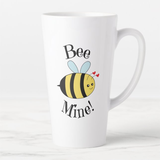 Bee Mine Valentines Tasse (Rechts)