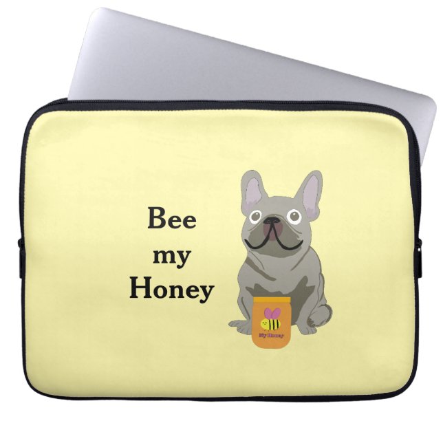 Bee my honey laptopschutzhülle (Vorderseite)