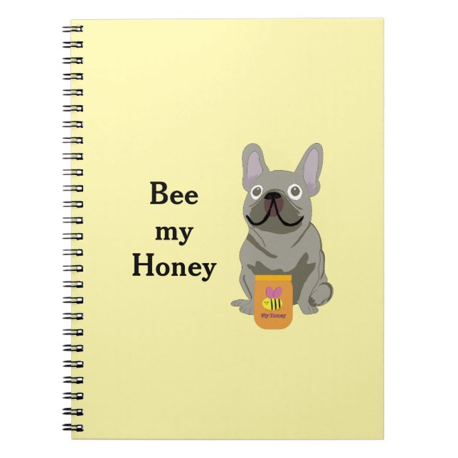 Bee my honey notizblock (Vorderseite)
