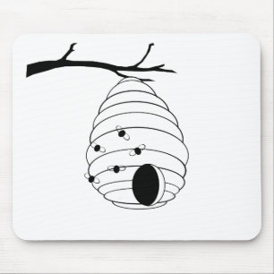Bee My Honey Skizze Mousepad