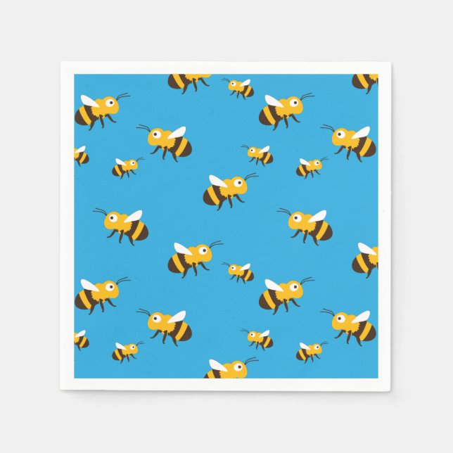 Bee Napkins Serviette (Vorderseite)