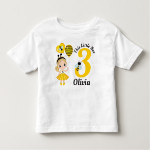 Bee Niedlich Little Girl Geburtstagskind T - Shirt