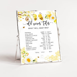 Bee Old Ehefrauen Tales Sign Poster