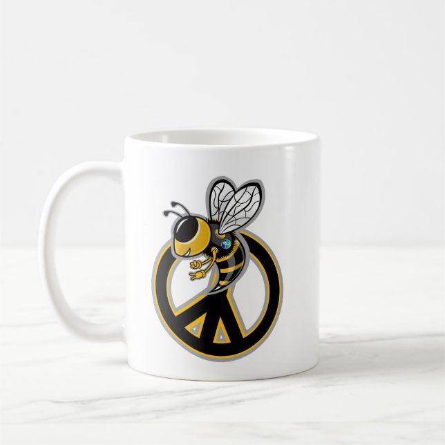 BEE PEACE  KAFFEETASSE (Links)
