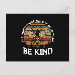 Bee Postkarte
