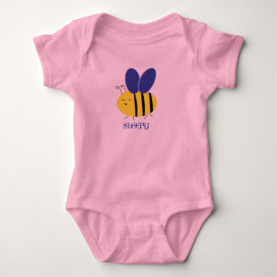 Bee Sleepy Baby Strampler