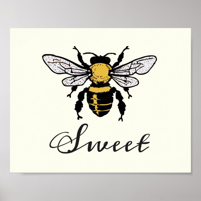 Bee Sweet Poster (Vorne)